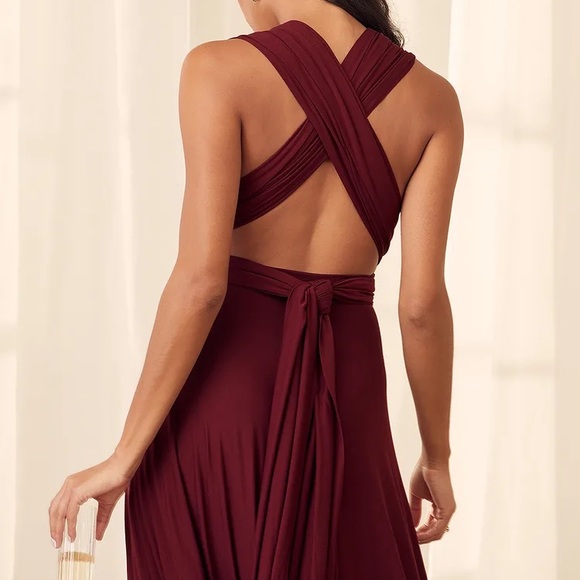 Lulus Tricks of the Trade Multi-way Maxi Dress - Picture 2 of 14